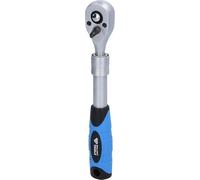 BRILLIANT TOOLS BT021996 3/8 Inch Telescopic Ratchet (220-320 mm) [Powered by KS Tools]