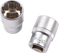 BRILLIANT TOOLS BT022415 1/2 Inch 12-Point Socket 15 mm [Powered by KS Tools]
