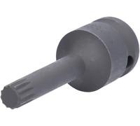 BRILLIANT TOOLS BT022614 1/2 Inch Impact Bit Socket XZN M10 [Powered by KS Tools]