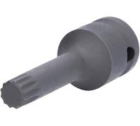 BRILLIANT TOOLS BT022616 1/2 Inch Power Bit Socket XZN M12 [Powered by KS Tools]