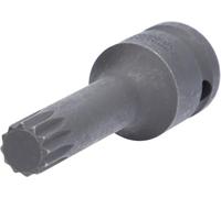 BRILLIANT TOOLS BT022617 1/2 Inch Impact Bit Socket XZN M14 [Powered by KS Tools]
