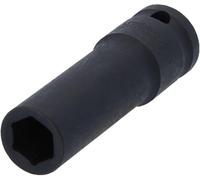 BRILLIANT TOOLS BT022653 1/2 Inch Hexagonal Impact Socket, 13 mm, Long [Powered by KS Tools]