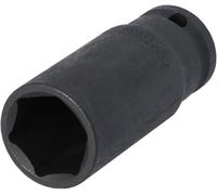 BRILLIANT TOOLS BT022667 1/2 Inch Hexagonal Impact Socket, 24 mm, Long [Powered by KS Tools]