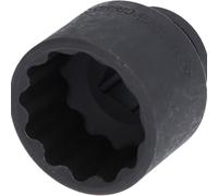 BRILLIANT TOOLS BT022682 1/2 Impact Socket 12 Point 32 mm Short [Powered by KS Tools]