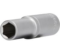 BRILLIANT TOOLS BT022822 1/2 Inch Hexagonal Socket, Long Design, 12 mm [Powered by KS Tools]