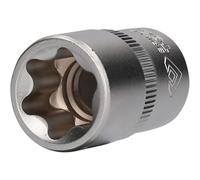 BRILLIANT TOOLS BT022847 1/2 Inch Torx Socket Spanner Insert, 38 mm, E22 [Powered by KS Tools]