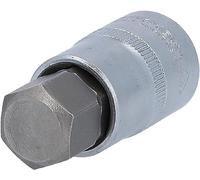 BRILLIANT TOOLS BT022859 1/2 Inch Hex Bit Socket, 55 mm Long, 18 mm [Powered by KS Tools]