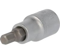 BRILLIANT TOOLS BT022862 1/2 Inch Hex Socket Bit Socket, 55 mm Long, 7 mm [Powered by KS Tools]
