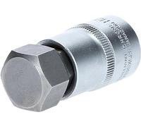 BRILLIANT TOOLS BT022869 1/2 Inch Hex Bit Socket, 55 mm Long, 22 mm [Powered by KS Tools]