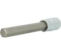BRILLIANT TOOLS BT022886 1/2 Inch Hex Socket Bit Socket, 140 mm Long, 14 mm [Powered by KS Tools]