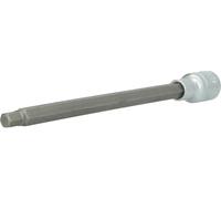 BRILLIANT TOOLS BT022893 1/2 Inch Hex Socket Bit Socket, 200 mm Long, 8 mm [Powered by KS Tools]
