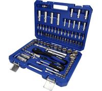 BRILLIANT TOOLS BT023094 Socket Spanner Set, 94 Pieces, 1/4 Inch, 1/2 Inch [Powered by KS Tools]