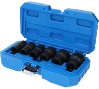 BRILLIANT TOOLS BT026005 1/2-Inch Spiral Profile Socket Set, 21-32 mm, 7-Piece [Powered by KS Tools]