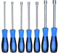 BRILLIANT TOOLS BT031070 Socket Screwdriver Set 7-Piece M5-M12 [Powered by KS Tools]