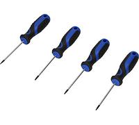 BRILLIANT TOOLS BT034004 Screwdriver Set 4-Piece TX Profile [Powered by KS Tools]