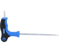 BRILLIANT TOOLS BT041012 T-Handle Torx® with Face Hole Allen Key T15 x 100 mm [Powered by KS Tools]