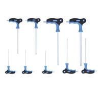 BRLLIANT TOOLS Brilliant BT041100 T-Handle Allen Key Set 9-Piece [Powered by KS Tools]