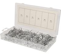 BRILLIANT TOOLS BT066950 Assortment of Blind Rivets, 400 Pieces, 2, 4-3, 2-4 - 4, 8 mm [Powered by KS Tools]