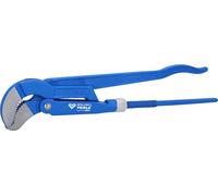 BRILLIANT TOOLS BT067115 Corner Pipe Wrench 1.1/2 Inch 45° Angled [Powered by KS Tools]