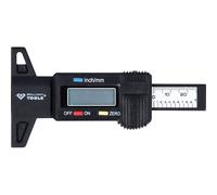 Brilliant Tools Digital Depth Gauge 25mm LCD Display Steel Tip BT114903