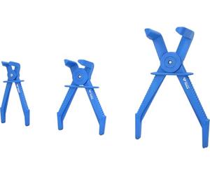 BRILLIANT TOOLS BT521015 Hose Clamp Pliers Set, 90° Angled, 3-Piece [Powered by KS Tools]