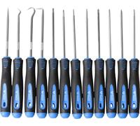 BRILLIANT TOOLS BT542080 Hook and Screwdriver Set 12 Pieces [Powered by KS Tools]