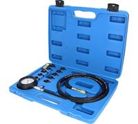 BRILLIANT TOOLS BT581450 Oil Pressure Tester Set | 12 Pieces [Powered by KS Tools]