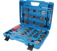 BRILLIANT TOOLS BT701050 Universal Brake Piston Reset Tool Set 41 Pieces [Powered by KS Tools]