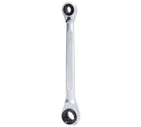 Brilliant Tools Double-ended Ratcheting Box Wrench 10-19mm