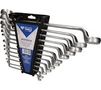 BRILLIANT TOOLS Double Ring Spanner, Offset, Pieces, Chrome Vanadium Steel [Powered by Ks Tools], 12-TLG