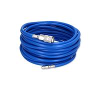 BRILLIANT TOOLS Druckluftschlauch, Ø, 10m BT160005 Compressed Air Hose, Diameter 6 mm, m [Powered by KS Tools], Blue, 10 metres