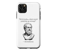 Brilliant What Could Possibly Go Wrong Sarcasm Philosophy Case for iPhone 11 Pro Max