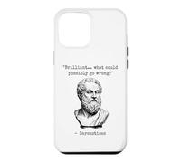 Brilliant What Could Possibly Go Wrong Sarcasm Philosophy Case for iPhone 12 Pro Max