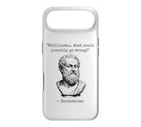 Brilliant What Could Possibly Go Wrong Sarcasm Philosophy Case for iPhone Air