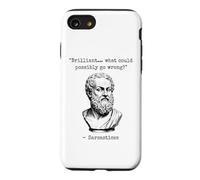 Brilliant What Could Possibly Go Wrong Sarcasm Philosophy Case for iPhone SE (2020) / 7/8