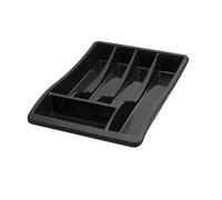 Brilliant Whitefurze Black Plastic Cutlery Tray [E89784] Cleva G7 Edition