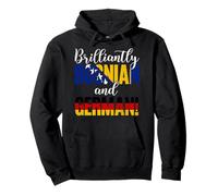 Brilliantly Bosnian And German Mixed Nationalities Pullover Hoodie