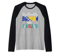 Brilliantly Bosnian and Stateless Mixed Nationalities Raglan Baseball Tee