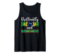 Brilliantly Brazilian and Mauritanian Mixed Nationalities Tank Top