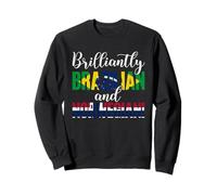 Brilliantly Brazilian And Norwegian Mixed Nationalities Sweatshirt