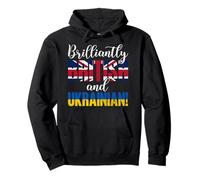 Brilliantly British And Ukrainian Mixed Nationalities Pullover Hoodie