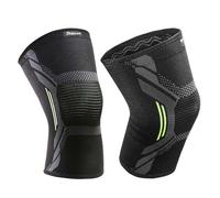 Brillirare 2 Pack Compression Knee Brace, Professional Knee Sleeve, Premium Knee Support for Men & Women Joint Pain Relief, Meniscus Tear, Arthritis, Gym, Hiking, Running, Weightlifting, Workout
