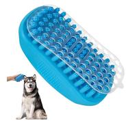 BRILLIRARE Dog Grooming & Massage Brush, Premium Soft Silicone Pet Bath Brushes, Rubber Shampoo Soothing Comb Scrubber for Wet Dry Long Short Haired Dogs & Cats Massaging, Deshedding Shower