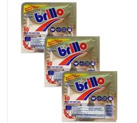 Brillo Cleaning Pads 10Pcs X 3