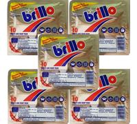 Brillo Cleaning Pads 10Pcs X 5