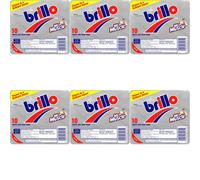 Brillo Multi Use Soap Pads 10 Per Pack (Pack Of 6)