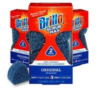Brillo | Scrub Max - All Purpose | Strong, Long Lasting Sponge | 3 Pack (2ct)