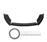 Brilluxa Bumper Lip, Front Spoiler Splitter Protector Compatible With Fiesta B Max, Car Lip Guard 3Pcs, Front Bumper Splitter Kit (Glossy Black)
