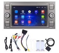 Brilluxa Car Stereo Player, 7in Touch Screen GPS Navigation Compatible with Android 10.0, Bluetooth Media Receiver, WiFi Head Unit, In-Dash Multimedia System (1+16G)