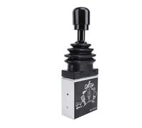 Brilluxa Control Valve, Dump Truck Hydraulic Valve, Air Operated Proportional Valve Compatible With Hydraulic Systems, 3 Holes 2 Working Positions